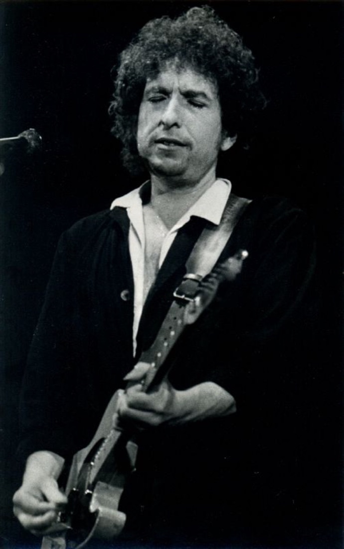 Portrait of Bob Dylan